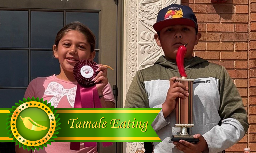 Image of 2025 Tamale Eating Contest winners